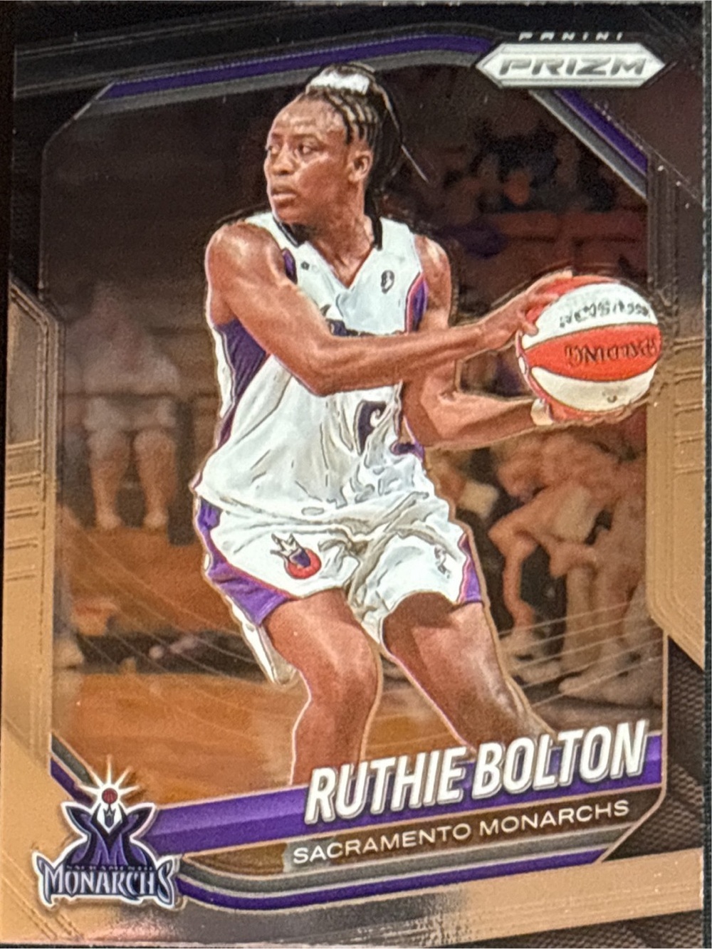 Panini Prizm Ruthie Bolton Sacramento Monarchs Basketball Card
